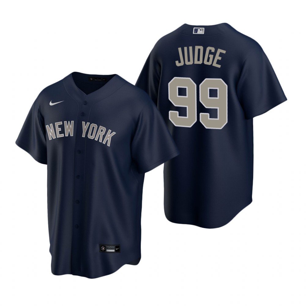 Men & Youth Aaron Judge Yankees alternate jersey navy blue