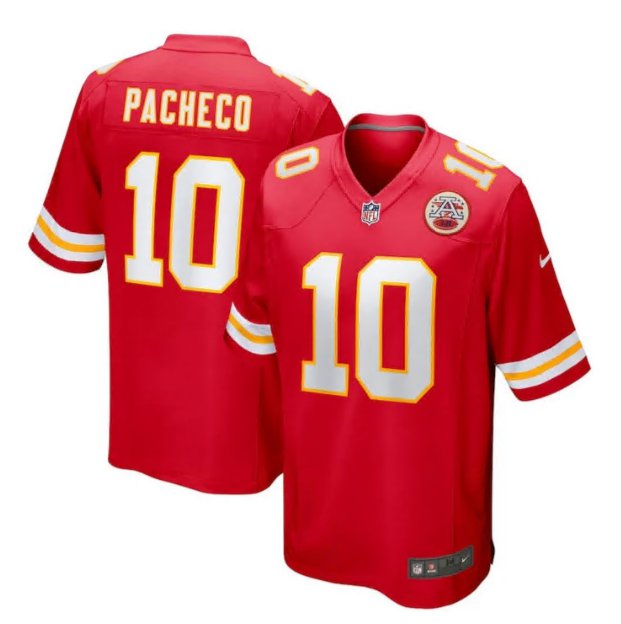 Men & Youth isiah pacheco chiefs 10 jersey red