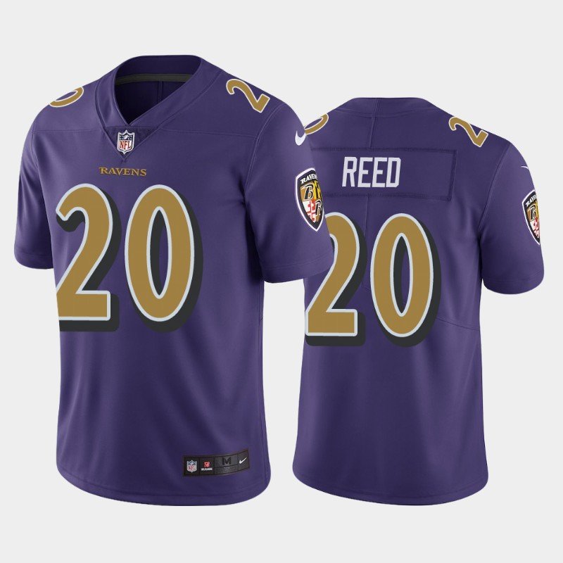 Men & Youth Ed Reed  Ravens jersey purple