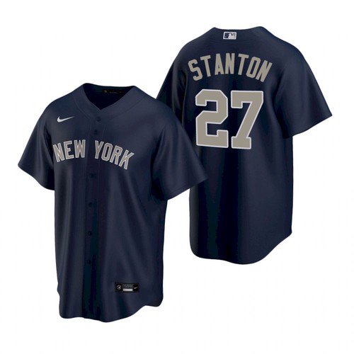 Men & Youth giancarlo stanton  Yankees 27 jersey navy