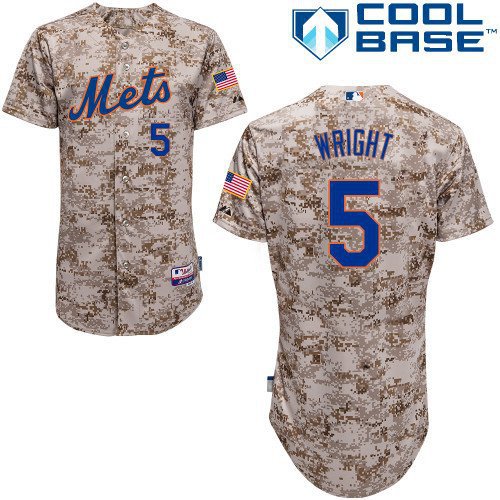 Men & Youth  David Wright Mets 5 jersey camo