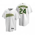 Men & Youth  Rickey Henderson  Athletics a's  24 jersey white