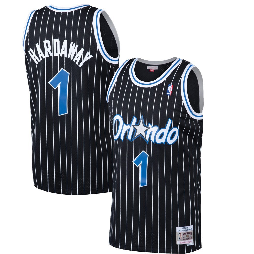 Men & Youth Anfernee Penny Hardaway  Magic Throwback jersey black