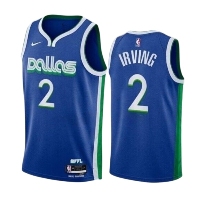 Men & Youth kyrie irving mavericks mavs 2 city jersey blue