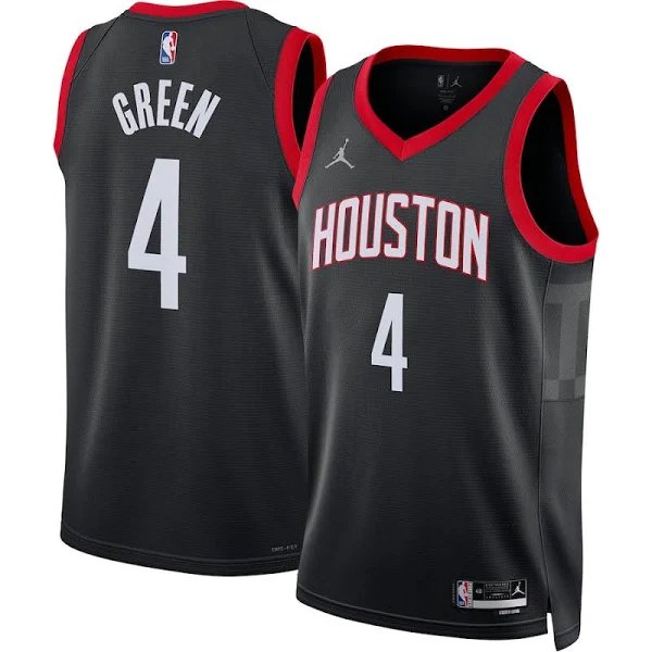Men & Youth jalen green rockets 4 statement  jersey black