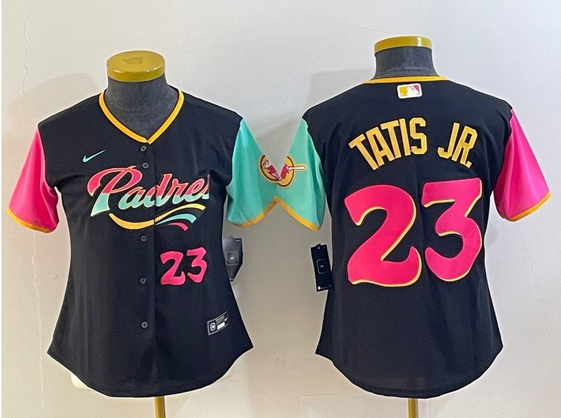 Women's Fernando Tatis Jr.   Padres 23 jersey city connect