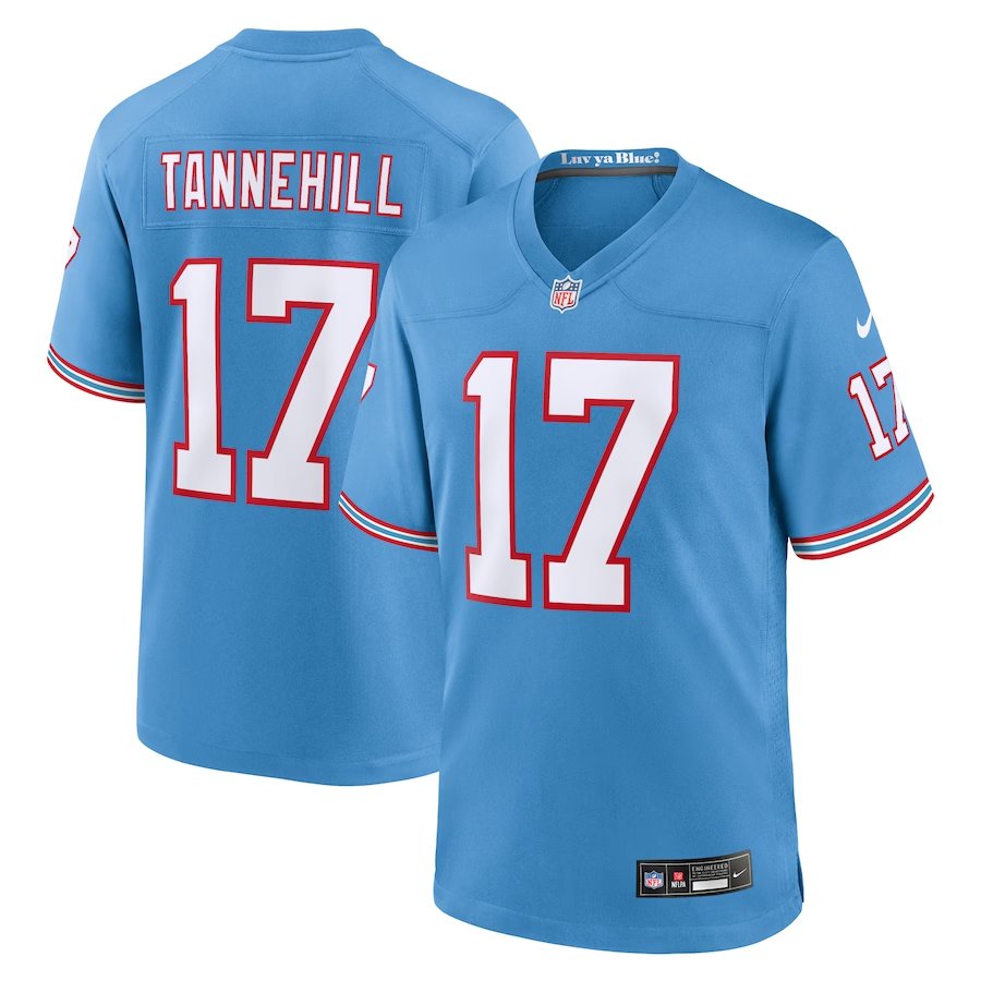Men & Youth  ryan tannehill Titans 17  throwback  jersey blue
