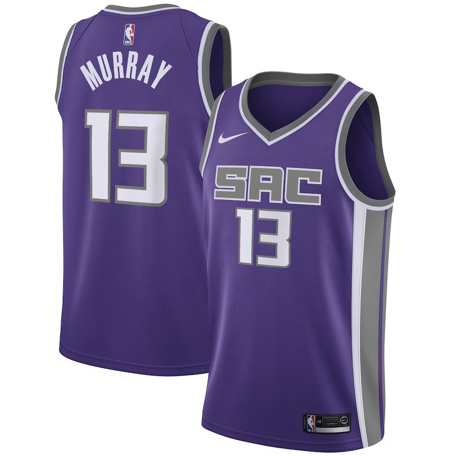 Men & Youth keegan murray kings 13 icon jersey purple