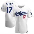 Men & Youth Joe Kelly  dodgers 17 basebal jersey white