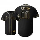 Men & Youth Custom personalized  name number Mariners jersey golden black