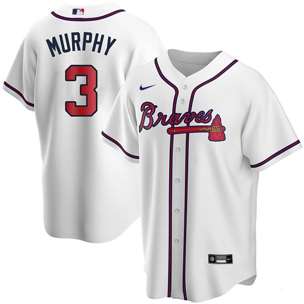 Men & Youth   Dale Murphy  Braves 3  baseball jersey white