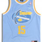 Men's  Carmelo Anthony nuggets vintage jersey light blue