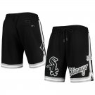 Men's  white sox  team shorts   black