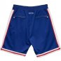 Men's braves team shorts blue
