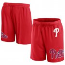 Men's  phillies Mesh shorts  red