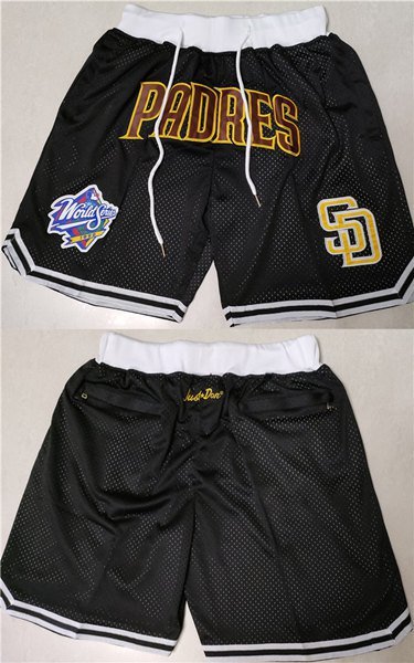 Men's  padres  team shorts  black