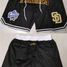 Men's  padres  team shorts  black