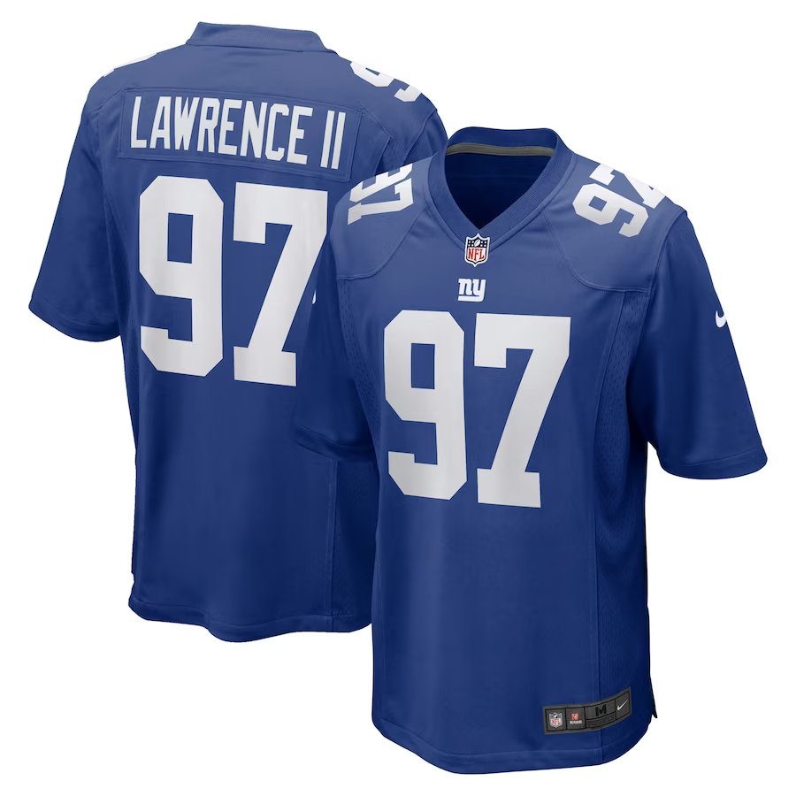 Men & Youth dexter lawrence ii  97  game  jersey blue