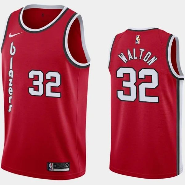 Men & Youth  Bill walton blazers 32  jersey red