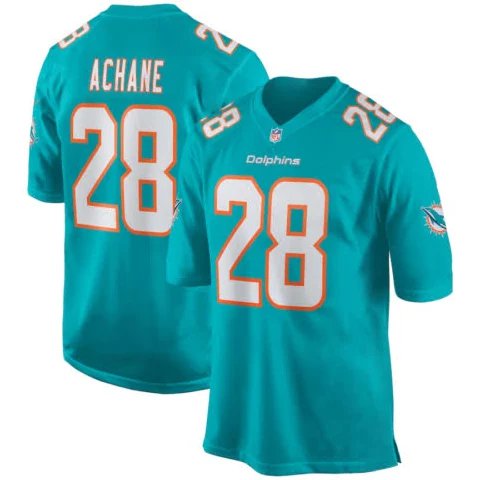 Men & Youth devon achane dolphins 28 jersey teal