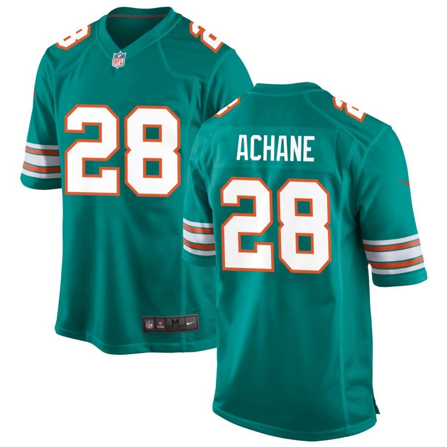 Men & Youth de&acirc;��von achane dolphins 28 jersey aqua