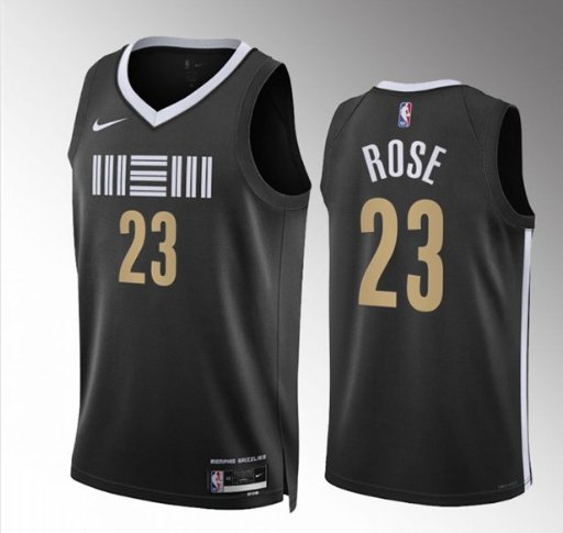 Men & Youth Derrick Rose Grizzlies 23 city edition jersey  2024