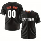 Men / Youth /  women Custom personalized  name number orioles jersey city connect