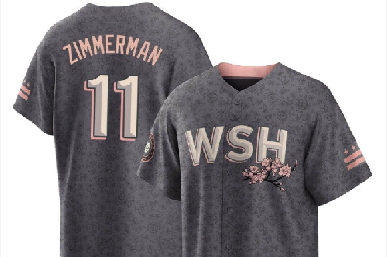 Men & Youth  Ryan Zimmerman  Nationals 11 city connect jersey