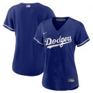Women's Custom personalized  name number la dodgers jersey Blue