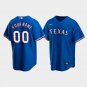 Men & Youth Custom personalized  name number rangers baseball jersey blue