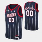 Custom Personalized Men and Youth  Rockets classic jersey stripe