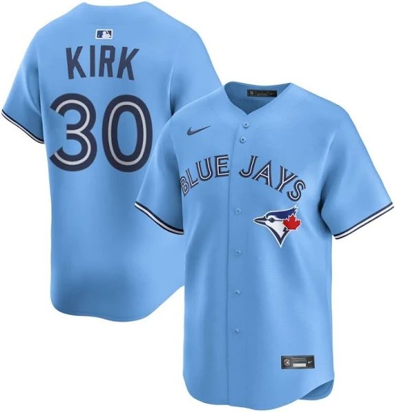 Men & Youth  alejandro kirk   blue jays 30 jersey baby blue