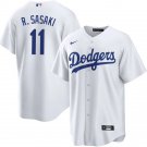 Men & Youth roki sasaki  dodgers 11  baseball  jersey white
