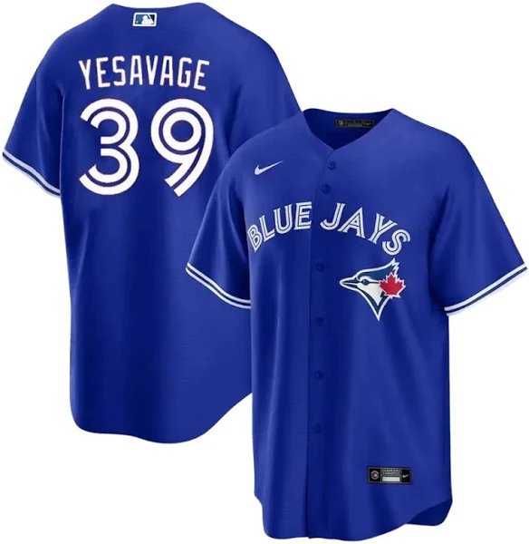 Men & Youth trey yesavage  blue jays 39 baseball  jersey royal blue