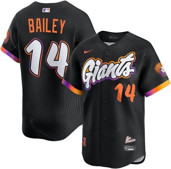 Men & Youth patrick bailey   giants  14  city connect jersey 2026