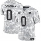 Men & Youth keon coleman  bills 0 salute to service jersey  arctic camo