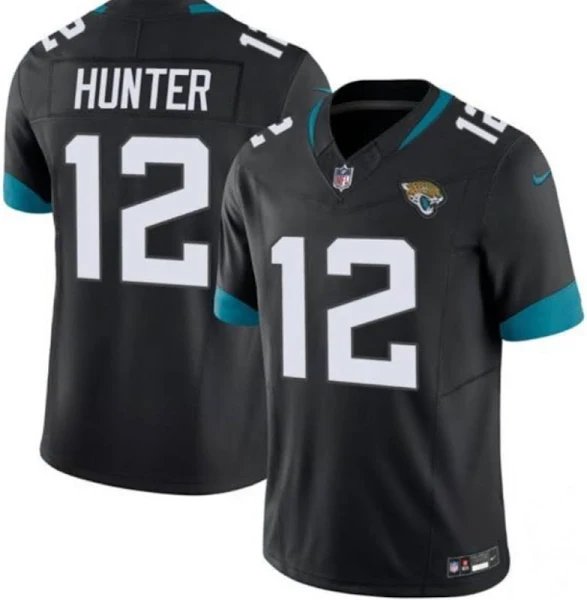 Men & Youth travis hunter Jaguars 12 F .U .S. E  Football  Jersey black