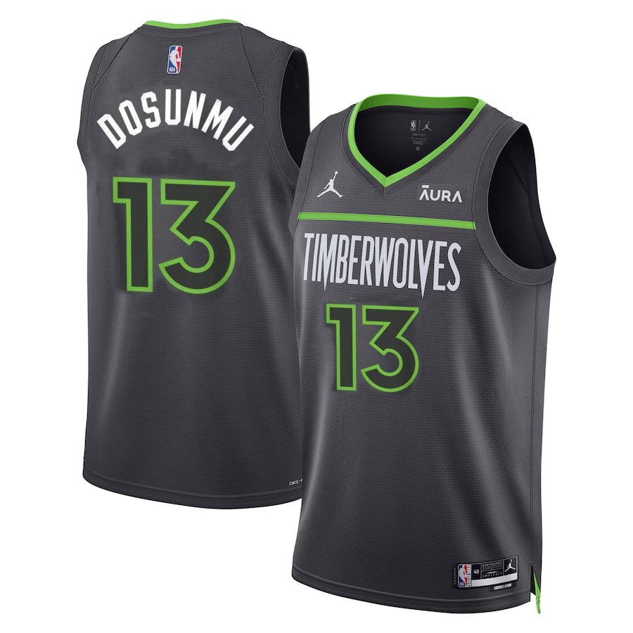 Men & Youth ayo dosunmu Wolves 13 statement Jersey