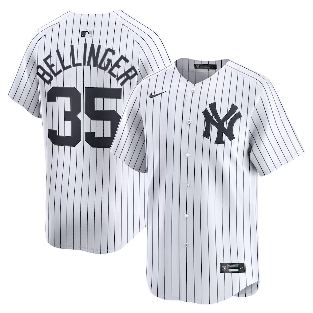 Men & Youth Cody Bellinger  Yankees 35 Jersey white
