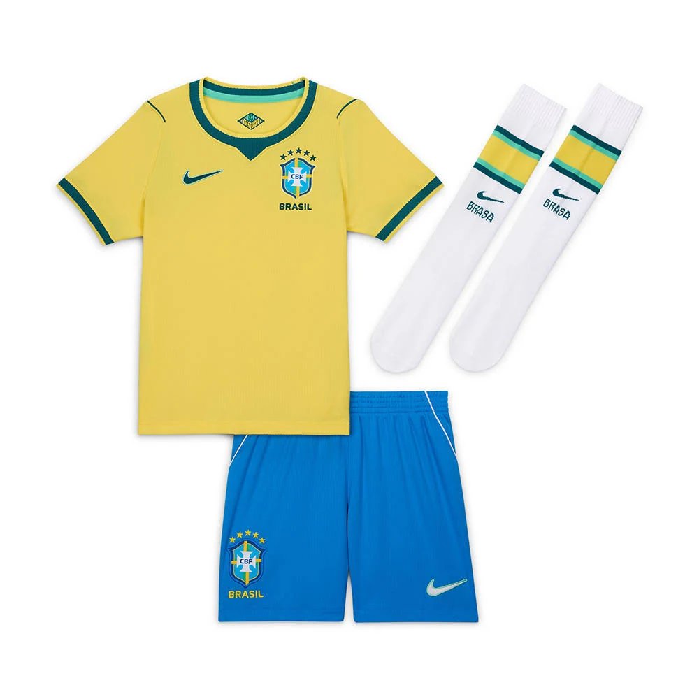 2026 Kids Brazil Home Jersey
