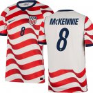 Men's  Weston McKennie  Team US #8  2026 world cup national team home Jersey