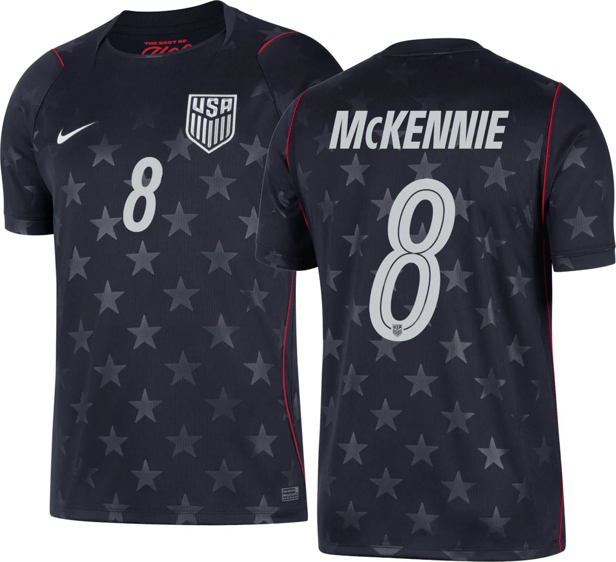 Men's  Weston McKennie  Team US #8  2026 world cup national team away Jersey