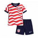 Youth Kid USA 2026   world cup national team home Jersey kit set