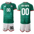 Custom Youth Kid Mexico 2026   world cup national team home Jersey kit set
