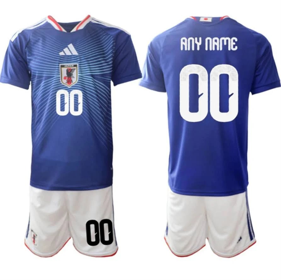 Custom Youth Kid Japan 2026   world cup national team home Jersey kit set