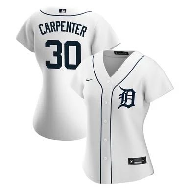 Women's  Kerry Carpenter tigers 30   jersey white