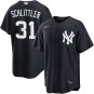 Men & Youth cam schlittler yankees 31 baseball jersey blue