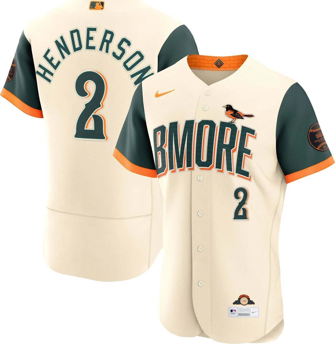 Men & Youth gunnar henderson jersey  orioles  2  city connect jersey  2026