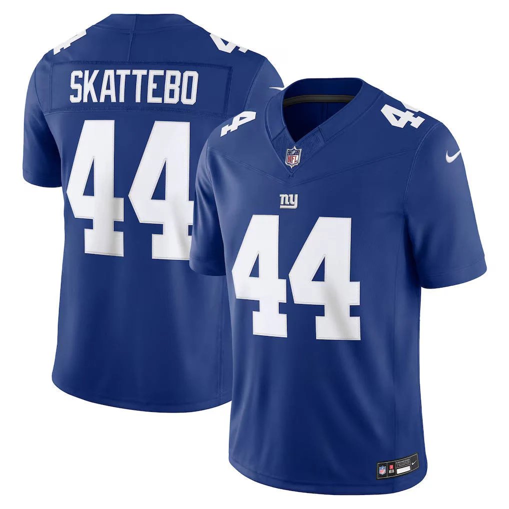 Men & Youth Cam Skattebo   NY Giants 44  football  jersey blue