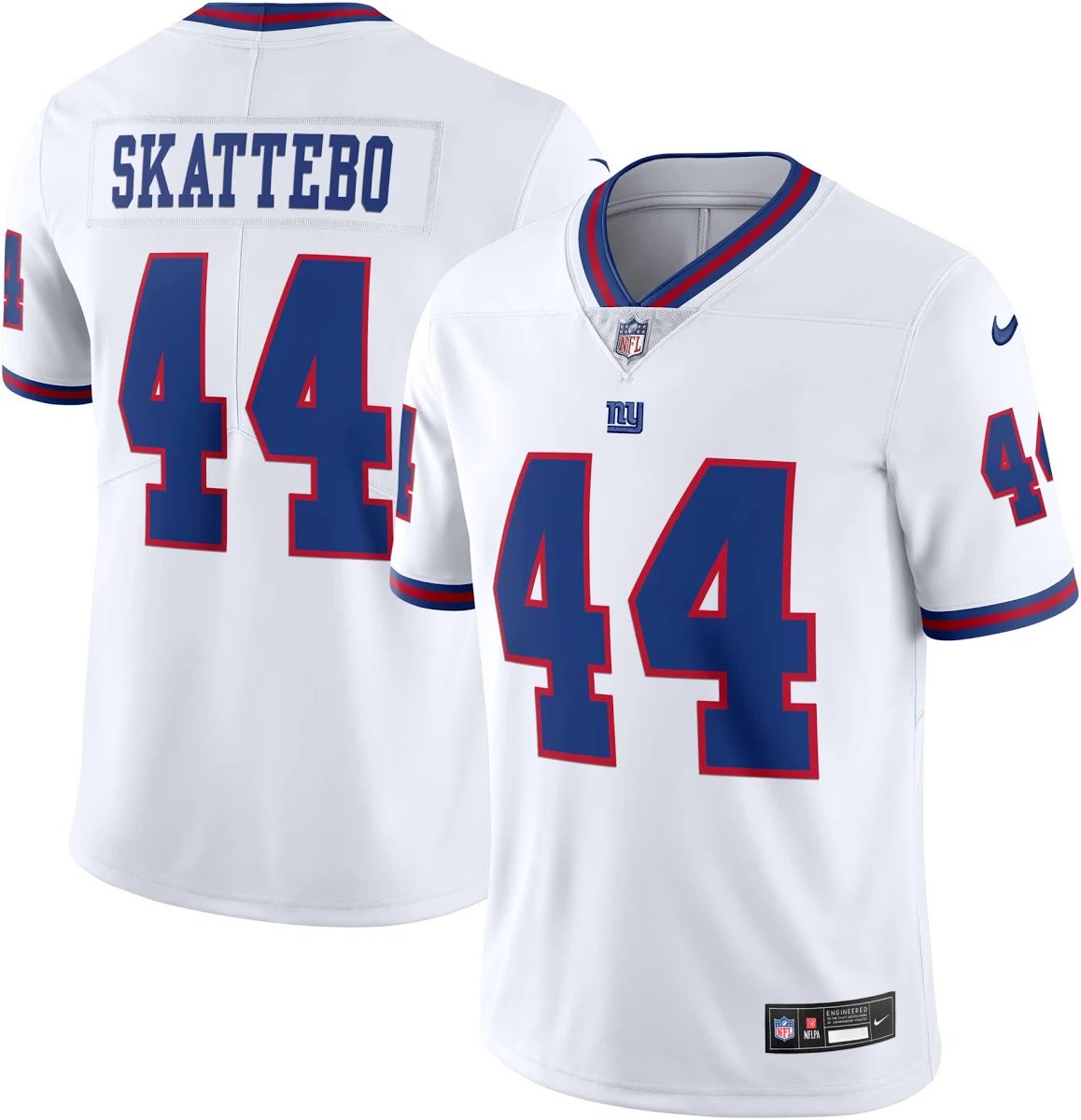 Men & Youth Cam Skattebo   NY Giants 44  football  jersey white